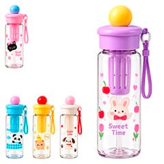 GARRAFA PLAST DIFUSORA 600ML ANIMAIS FOFOS   CX:060