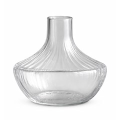 Vaso vidro 18x18cm canelado varsovia incolor cx:012