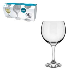 Cj tacas vidro 220ml 6pcs gallant            cx:006