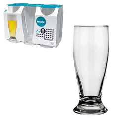 Copo vidro 200ml 6pcs munich                 cx:006