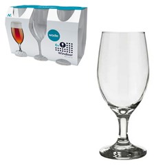 Cj tacas vidro 330ml 6pcs windsor            cx:006