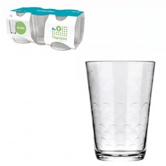 Copo vidro 190ml 6pcs tapajos                cx:008