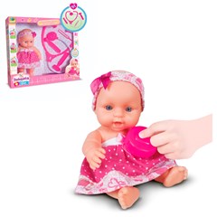 Boneca duduquinha dodoi 17cm c/acess ref 301 cx:00008