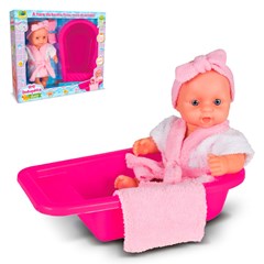 Boneca duduquinha banho 17cm c/acess ref 3011      cx:008