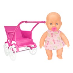 Boneca lovely baby passeio 12cm ref 3033     cx:012