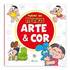 Livro colorir arte e cor 36pgs turma da moni cx:020