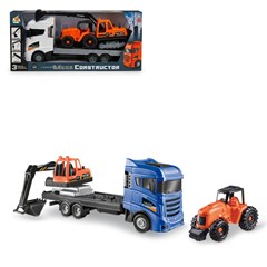 Caminhao mega constructor escavadeira 35cm ref 0613          cx:009