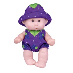Boneca fruit baby uva 23cm ref 533           cx:00009