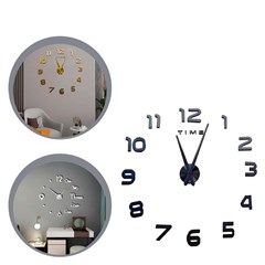 Relogio de parede 40cm 3d sortido            cx:024