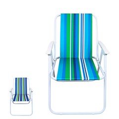 Cadeira de praia listras sortidas ate 100kgs cx:009