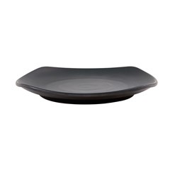 Prato melamina oval 25cm oriental preto      cx:060
