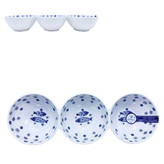 Petisqueira red. de melamina c/3 div. 37.5x1 cx:036