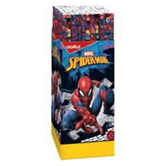 Papel de presente spider man 70x100cm cx:100