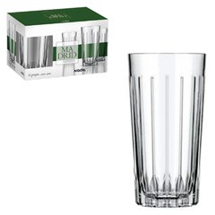 Copo vidro 395ml 6pcs madrid                 cx:006
