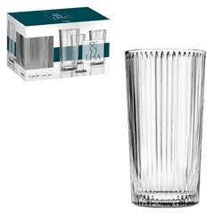 Copo vidro 395ml 6pcs sevilha                cx:006