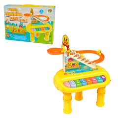 Piano musical patinho feliz 2em1  28x30cm re cx:008