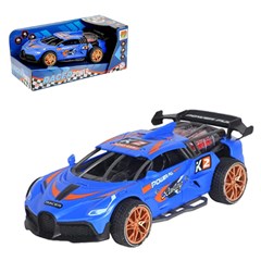 Carro friccao race power 17cm c/luz e som  ref dmt6689   cx:024
