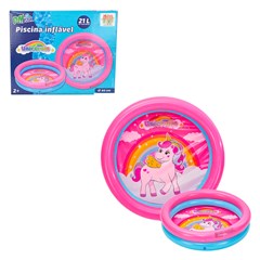 Piscina inflavel unicornio 21l               cx:024
