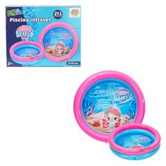 Piscina inflavel sereia 21l                  cx:024
