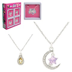 Colar inf c/pingente beauty prateado sort ref dm0126a  cx:048
