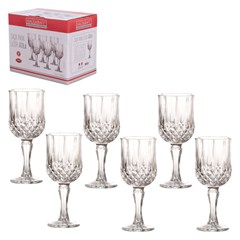 Conjunto de tacas licor vidro 56ml 6pcs atila          cx:024