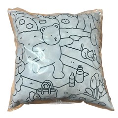 Almofada para colorir cute fofy 45x45cm      cx:030