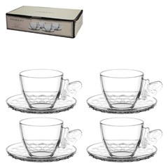 Conjunto de xicaras cafe 80ml 4pcs bee                 cx:012
