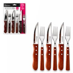 Jg facas p/ churrasco 12pcs atenas           cx:012