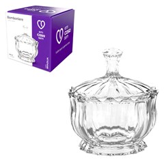 Bomboniere vidro 240ml brazilia              cx:024