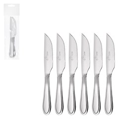 Jg de facas 6pcs inox bronze                 cx:048