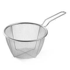 Cesto p/fritura inox 10,5x18,5cm             cx:024