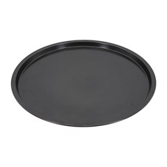 Assadeira de pizza 31cm antiaderente preta   cx:024