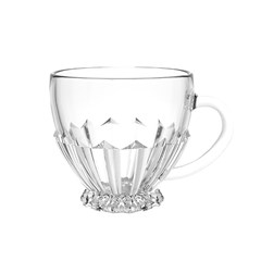 Xicara vidro de cafe 110ml brasiliano        cx:072