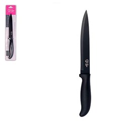 Faca carne 7 antiaderente onix preta        cx:024