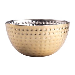 Saladeira 840ml martelada inox               cx:024