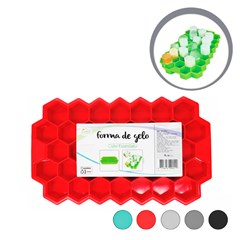 Forma gelo silicone 37 cavidades color dt5299       cx:096