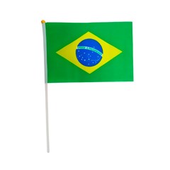Bandeira brasil 60x90cm c/haste  ref cp971   cx:600