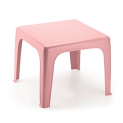 Mesa plast 46x46x38cm kids rosa  cx:006