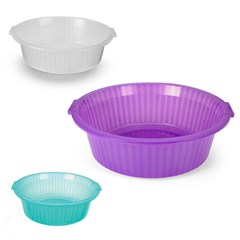 Bacia 26lts translucido color                cx:006