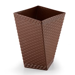 Vaso twister 4,5lts rattan coffee            cx:012