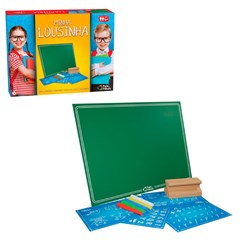 Kit minha lousinha em madeira 24x32cm c/10pc cx:004