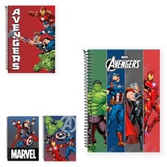 CADERNO MARVEL  10X1 160 F CX:024