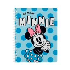 CADERNO MINNIE  PREMIUM 1X1 80PGS PAUTADO 27 CX:024