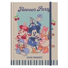AGENDA MINNIE CLASSIC  PAUTADA 96 FOLHAS C/ELASTICO 20CM  CX: 024