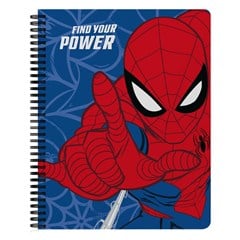 CADERNO HOMEM ARANHA PREMIUM 10X1 160PGS     CX:024