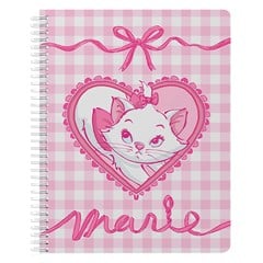 CADERNO GATINHA MARIE  PREMIUM 10X1 160PGS   CX:024