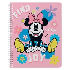 CADERNO MINNIE CLASSIC PREMIUM CANTO ARREDONDADOS 10X1 160PGS  CX: 024