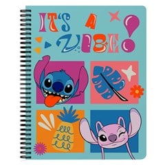 CADERNO STITCH E ANGEL PREMIUM CANTOS ARREDONDADOS 10X1 160PGS  CX: 024