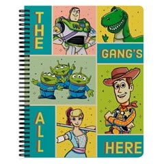 CADERNO TOY STORY PREMIUM CANTOS ARREDONDADOS 10X1 160PGS  CX: 024