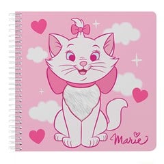 CADERNO MARIE C/TEXTURAS 1X1 80 FOLHAS       CX:024